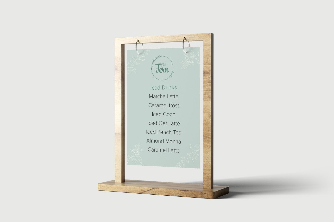 Drink Menus Design