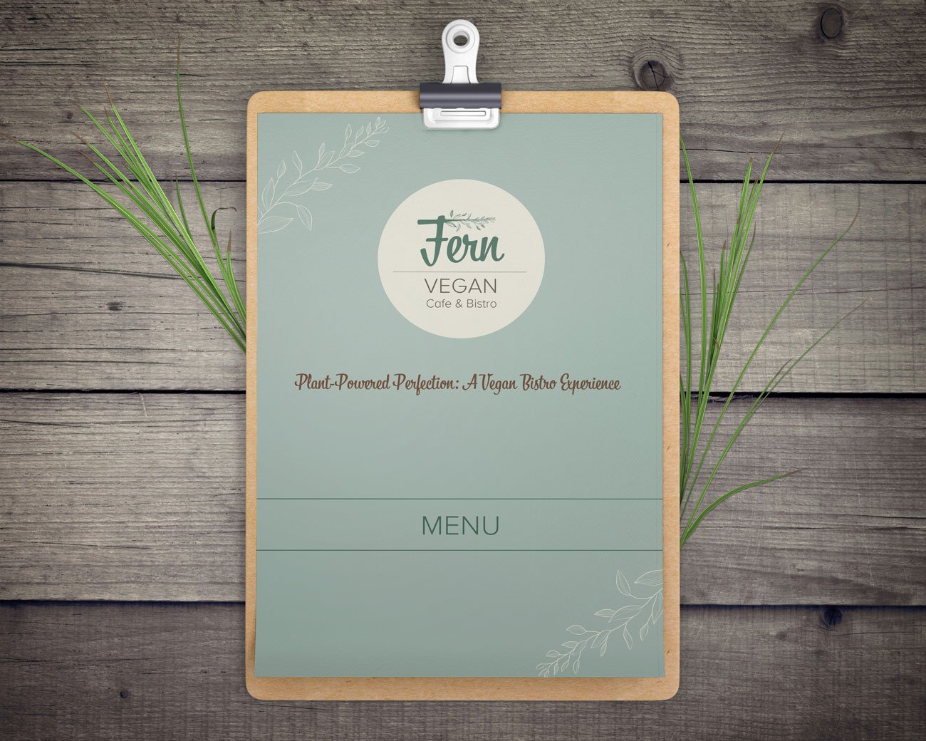 In-house Menus Design