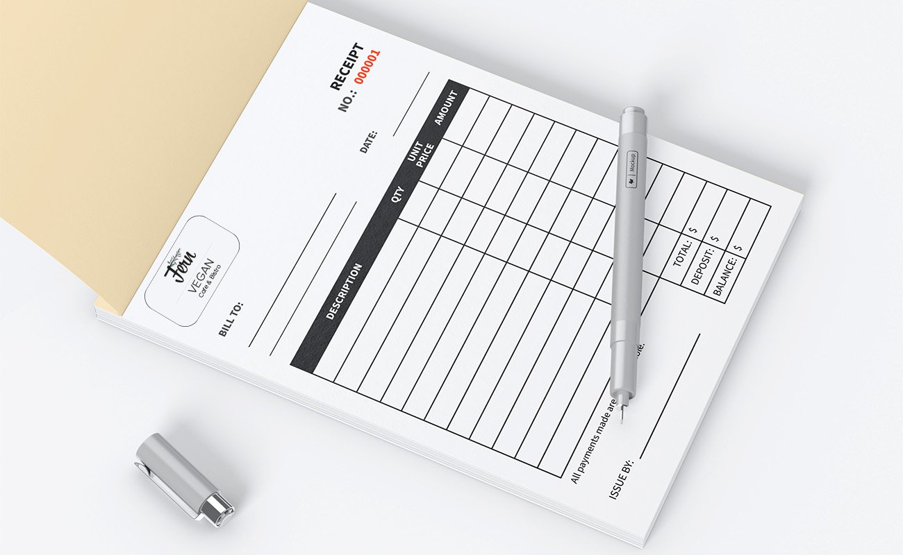 Invoice Books Printing